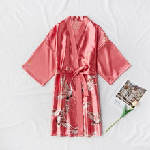 Load image into Gallery viewer, Satin Kimono Robe
